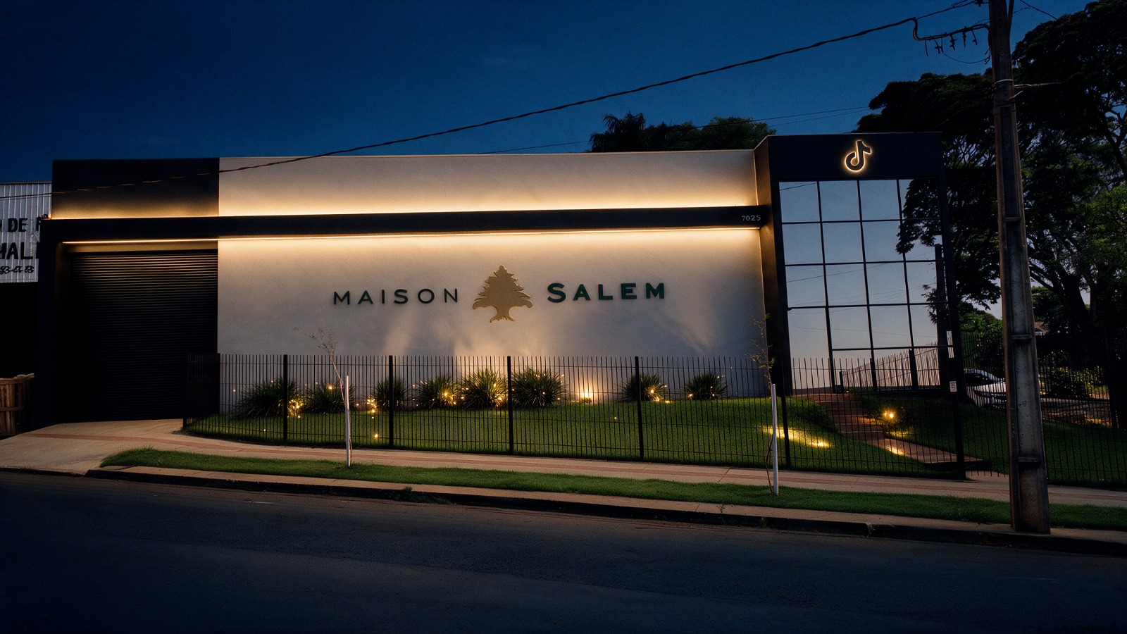 A estrutura própria da Maison Salem